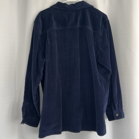 Vintage L.L. Bean Corduroy Shacket Button Up XL - Picture 3 of 3